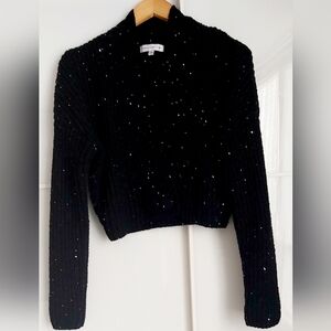 Torn By Ronny Kobo NWOT "Calypso" Cropped Cardigan M.